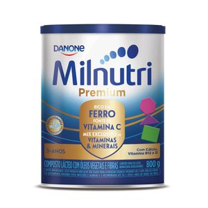 Composto Lácteo Premium Milnutri Danone Lata 800g