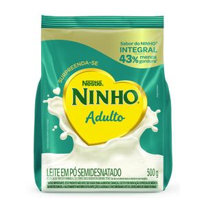 Leite em Pó Semidesnatado Adulto Ninho 500g
