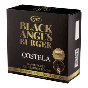 Hambúrguer de Costela Congelado Black Angus Vpj 420g