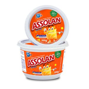 Sabão Assolan em Pasta Neutro Mais Brilho 500g