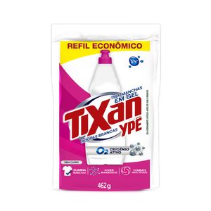Tira Manchas em Gel Roupas Brancas Tixan Ypê Refil 462g
