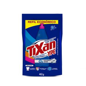 Tira Manchas Gel Roupas Brancas e Coloridas Tixan Ypê Refil 462g