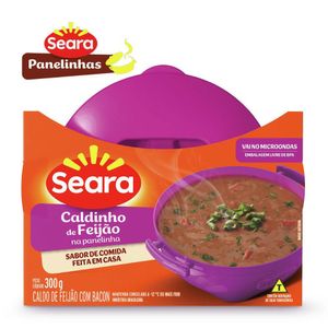 Caldinho de Feijão com Bacon na Panelinha Seara 300g