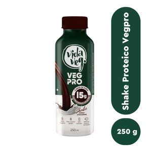 Shake de Chocolate Veg Pro 15g de Proteínas Vida Veg 250ml