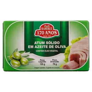 Atum Sólido em Azeite de Oliva Ramirez 78g