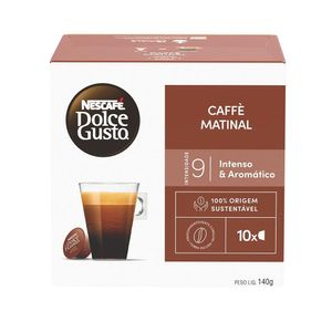Cápsula de Café Matinal Dolce Gusto & Nescafé 80g com 10 Unidades