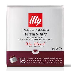 Cápsula de Café Iperespresso Intenso Illy 120,6g com 18 Unidades