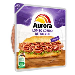 Lombo Cozido Fatiado Aurora 180g