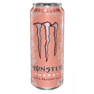 Energético de Pêssego Sem Açúcar Monster 473ml
