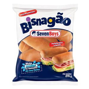 Pão Bisnagão Seven Boys 270g