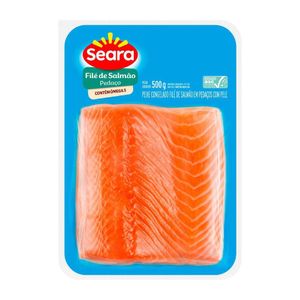 Lombo Salmão Congelado Seara Pescados 500g