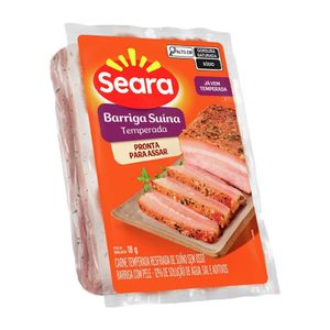 Barriga Suína Temperada Seara Kg