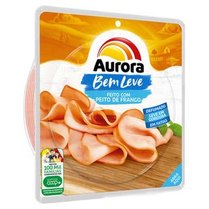 Peito de Frango Defumado Fatiado Aurora 180g