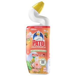 Desinfetante Limpeza Profunda Gel Desafio das Flores Edição Limitada Pato 750ml