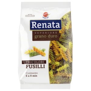 Macarrão Fusilli Tricolori Renata 500g