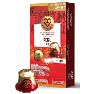 Cápsula de Café Peru 3 Corações 56g com 10 Unidades