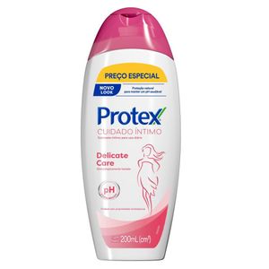 Sabonete Líquido Cuidado Íntimo Delicate Care Protex 200ml