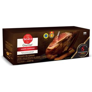 Kit Jamon Serrano com Osso Seara Gourmet 6,5kg