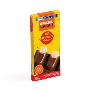 Chocolate em Tablete Serenata de Amor Brasil Cacau 90g