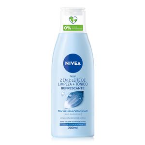Leite de Limpeza e Tônico Loção 2 em 1 NIVEA 200ml