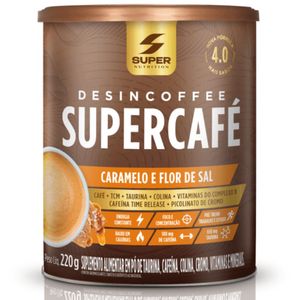 SuperCafé Caramelo e Flor De Sal Super Nutrition 220g