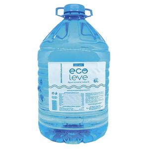 Água Mineral sem Gás Ecoleve Pet 6L