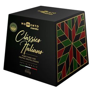 Panettone Tipo Italiano com Frutas Cristalizadas Momento Mambo 500g