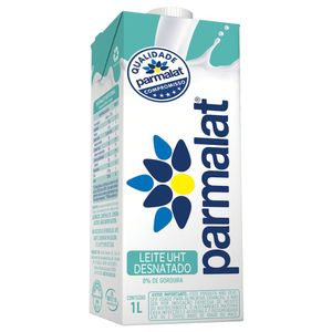 Leite Desnatado Longa Vida Parmalat 1 Litro