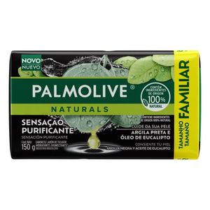 Sabonete Argila Preta e Óleo de Eucalipto Palmolive 150g