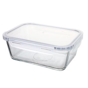 Pote de Vidro Hermético Retangular Mozcada 1500ml