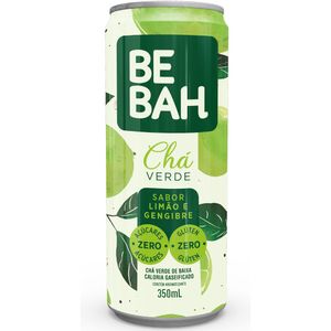 Chá Verde Limão e Gengibre Bebah 350ml