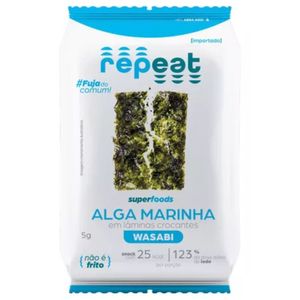Snack de Alga Marinha Wasabi Repeat 5g