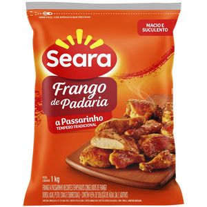 Frango a Passarinho Temperado Congelado Seara 1kg