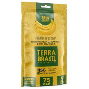 Bananada Cremosa Tipo Caseira Sem Açúcar Terra Brasil 115g
