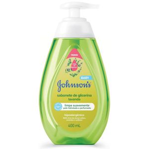 Sabonete Líquido Glicerina Lavanda Johnson's Baby 400ml