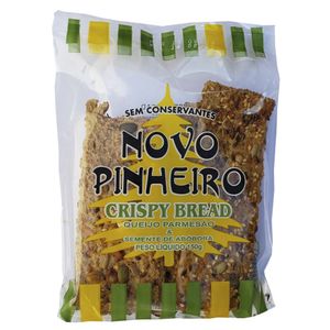 Crispy Bread Parmesão e Semente de abóbora Novo Pinheiro 150g