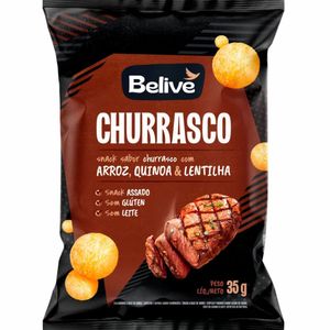 Salgadinho de Churrasco Sem Glúten Belive 35g