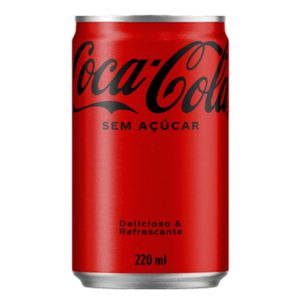 Refrigerante Sem Açúcar Coca-Cola Lata 220ml