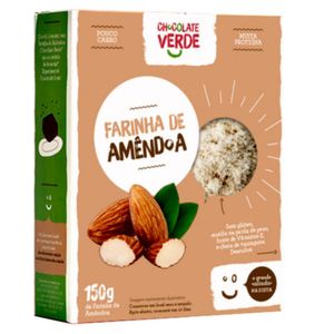 Farinha de Amêndoa Chocolate Verde 150g