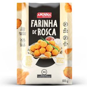 Farinha de Rosca Sem Glúten Aminna 300g