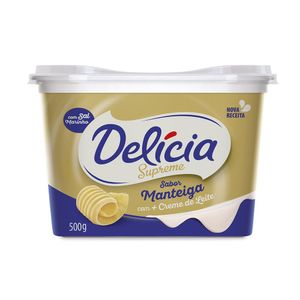 Margarina com Sal Creme de Leite Delícia Supreme 500g
