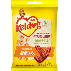Petisco Bifinho de Frango Grelhado Keldog 60g
