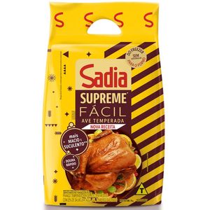 Ave Congelada Temperada Sadia Supreme Fácil Kg