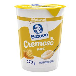 Iogurte Natural com Mel Batavo 170g