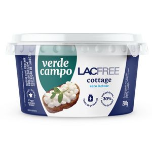 Queijo Tipo Cottage LacFree Zero Lactose Verde Campo 200g
