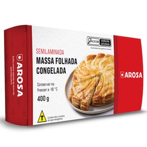 Massa Folhada Congelada Arosa 400g