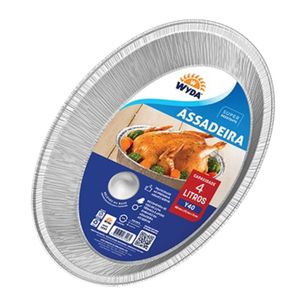 Assadeira de Alumínio Oval Wyda 4 Litros