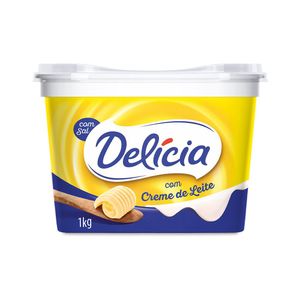 Margarina com Sal e Creme de Leite Delícia 1kg