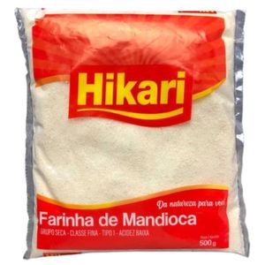 Farinha de Mandioca Crua Hikari 500g