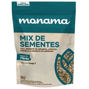 Mix de Sementes Sem Glúten Monama 190g